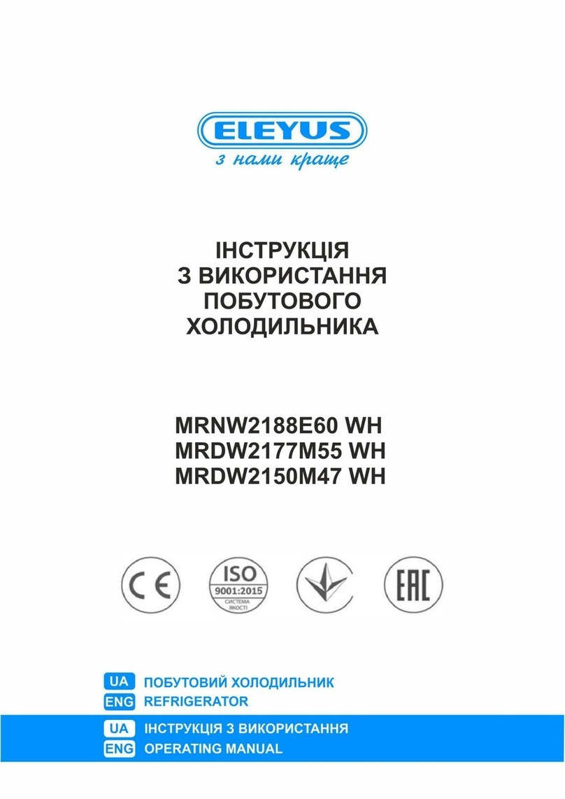 Eleyus MRNW2188E60 WH operating manual