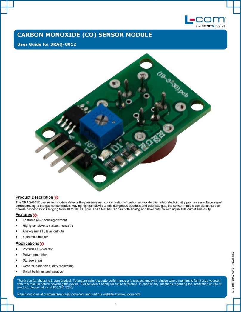 Infinite L-com SRAQ-G012 user guide Infinite L-com SRAQ-G012 user guide