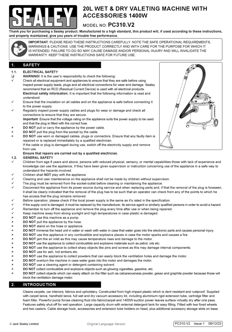 Sealey PC310.V2 manual