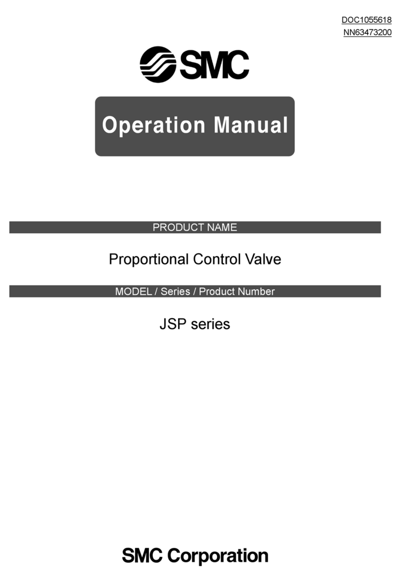 SMC Networks JSP Series Operation manual SMC Networks JSP Series Operation manual