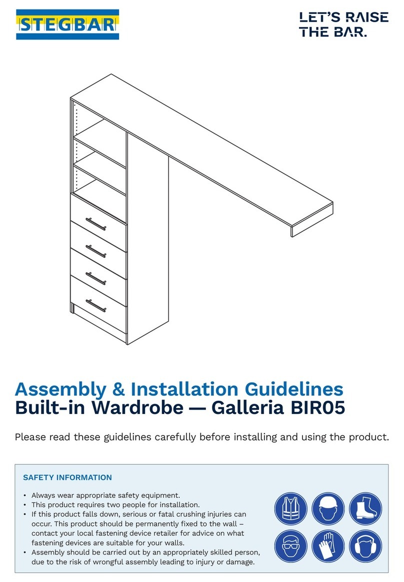 STEGBAR Galleria BIR05 Assembly & Installation Guidelines STEGBAR Galleria BIR05 Assembly & Installation Guidelines