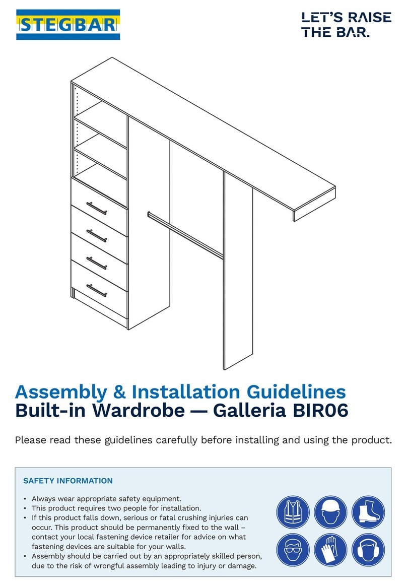 STEGBAR Galleria BIR06 Assembly & Installation Guidelines