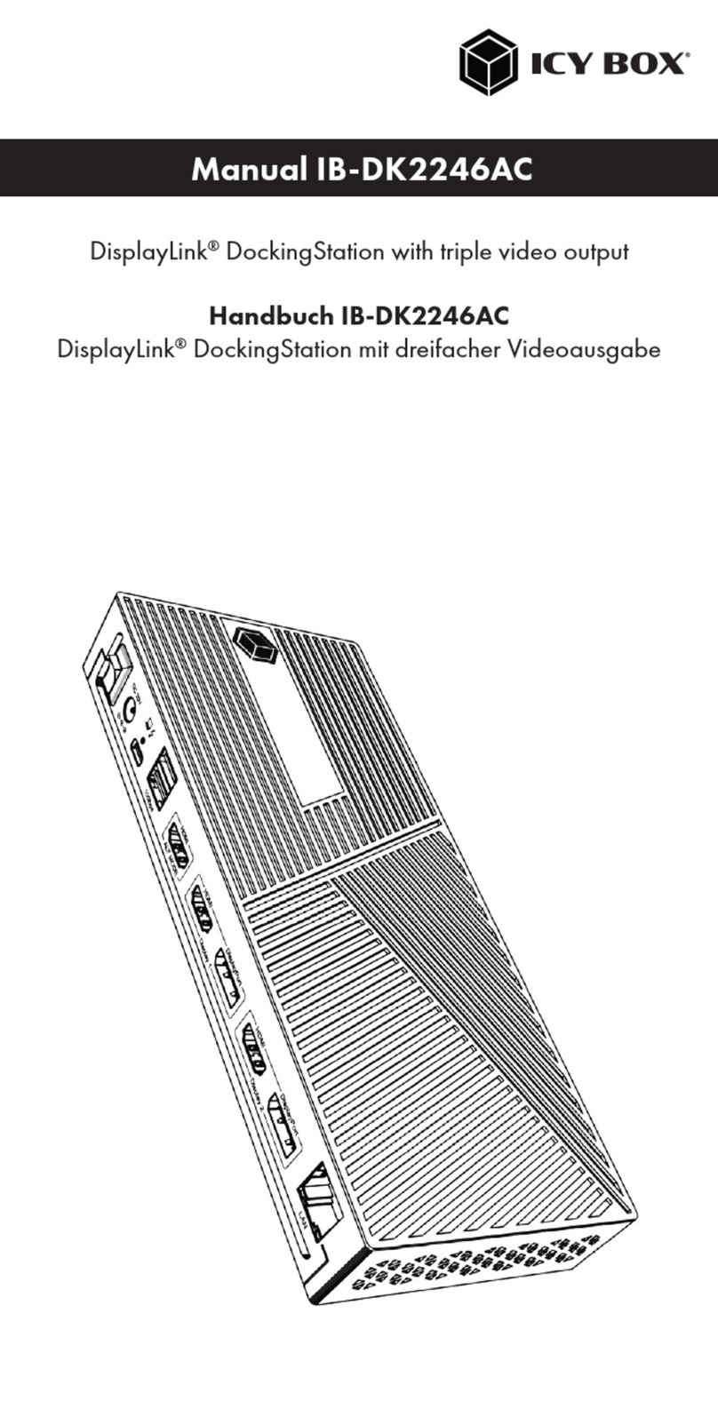 Icy Box IB-DK2246AC User manual