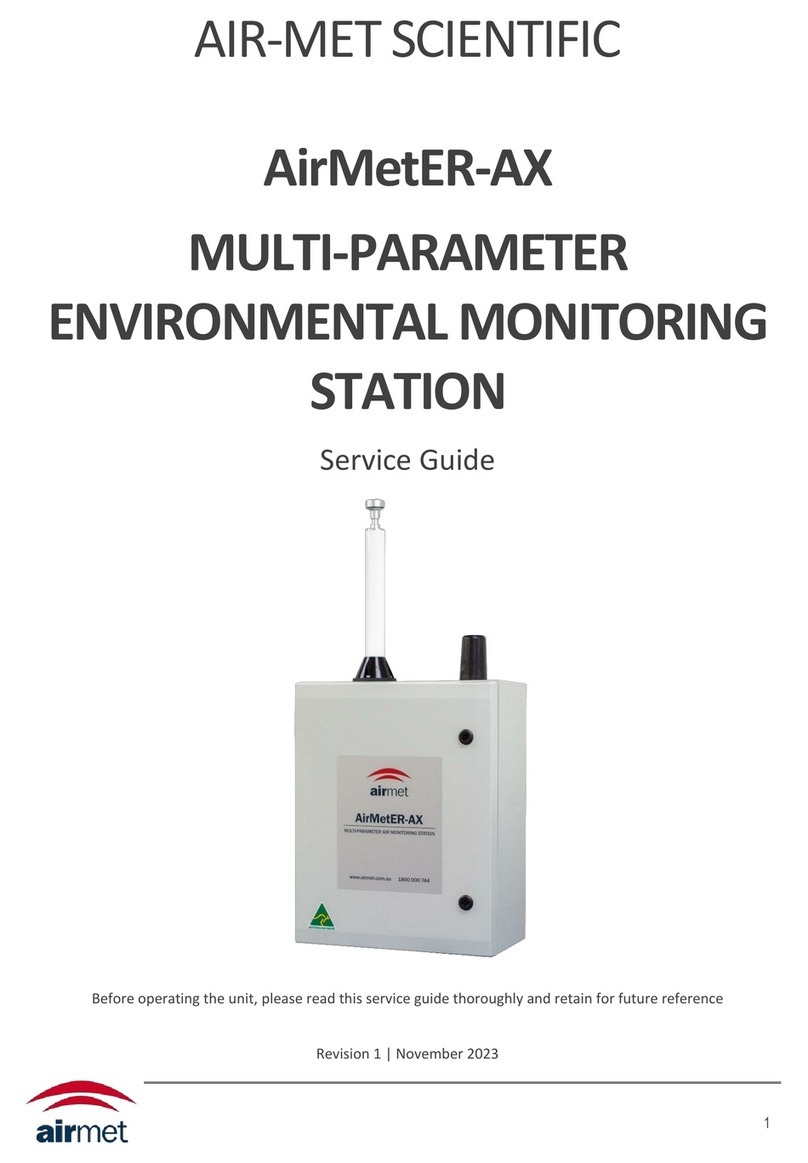 Air-Met AirMetER-AX Service guide