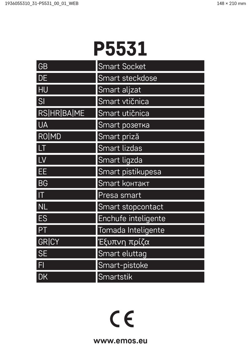 Emos Smart Socket manual