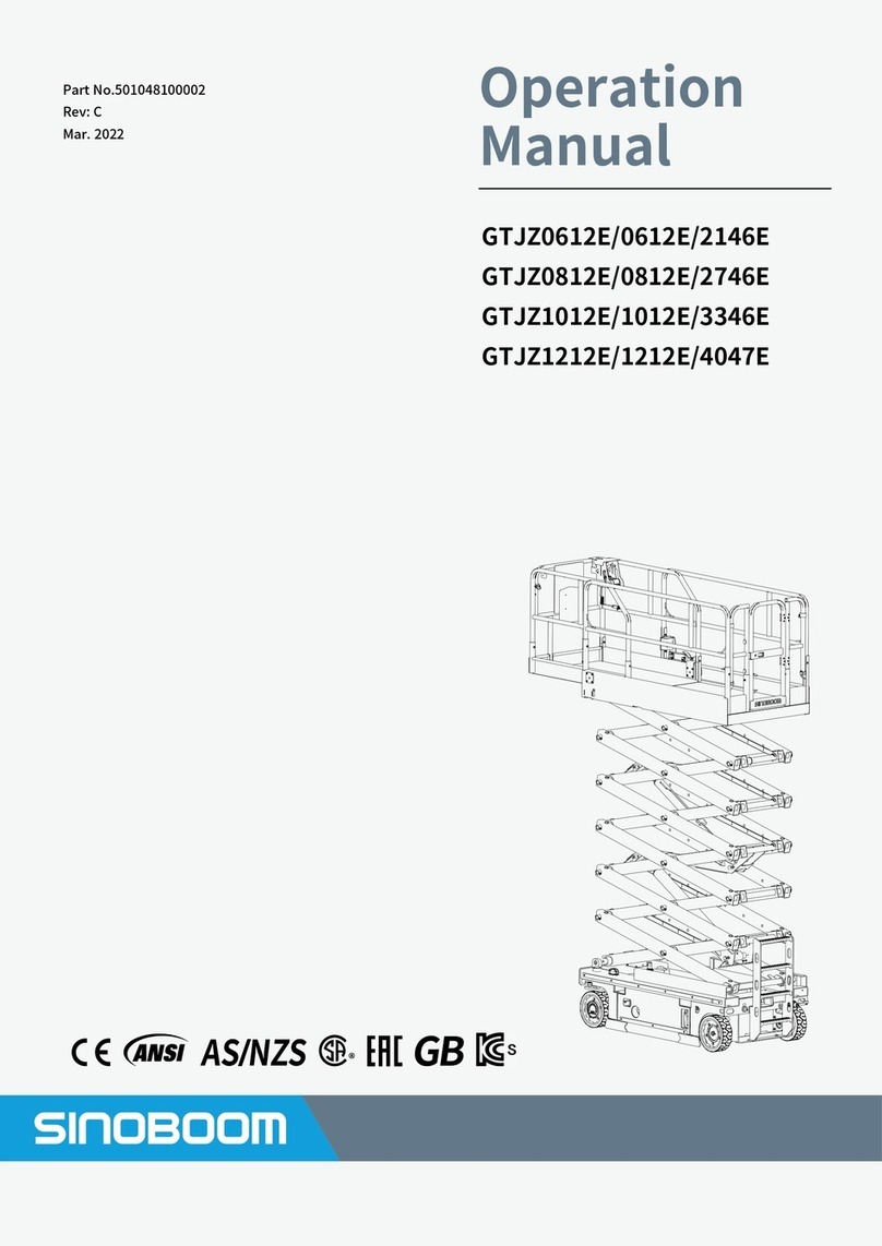 Sinoboom GTJZ0612E User manual