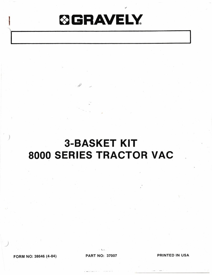 Gravely 8000 Series manual