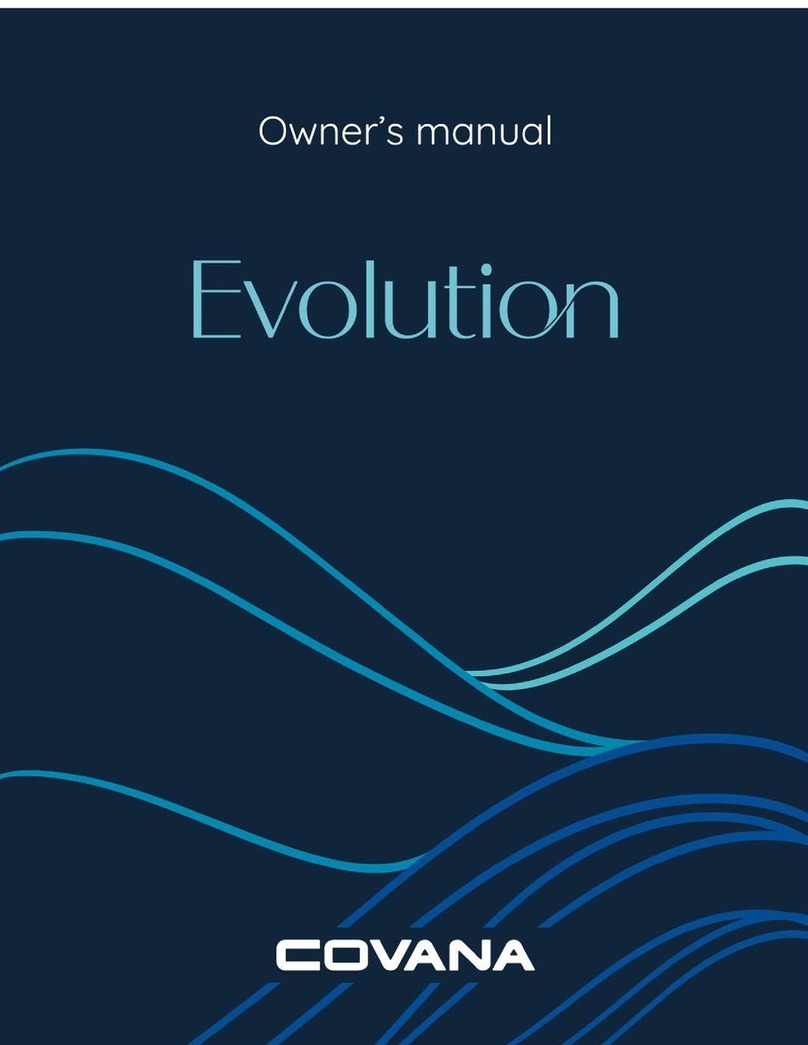 COVANA Evolution owner's manual