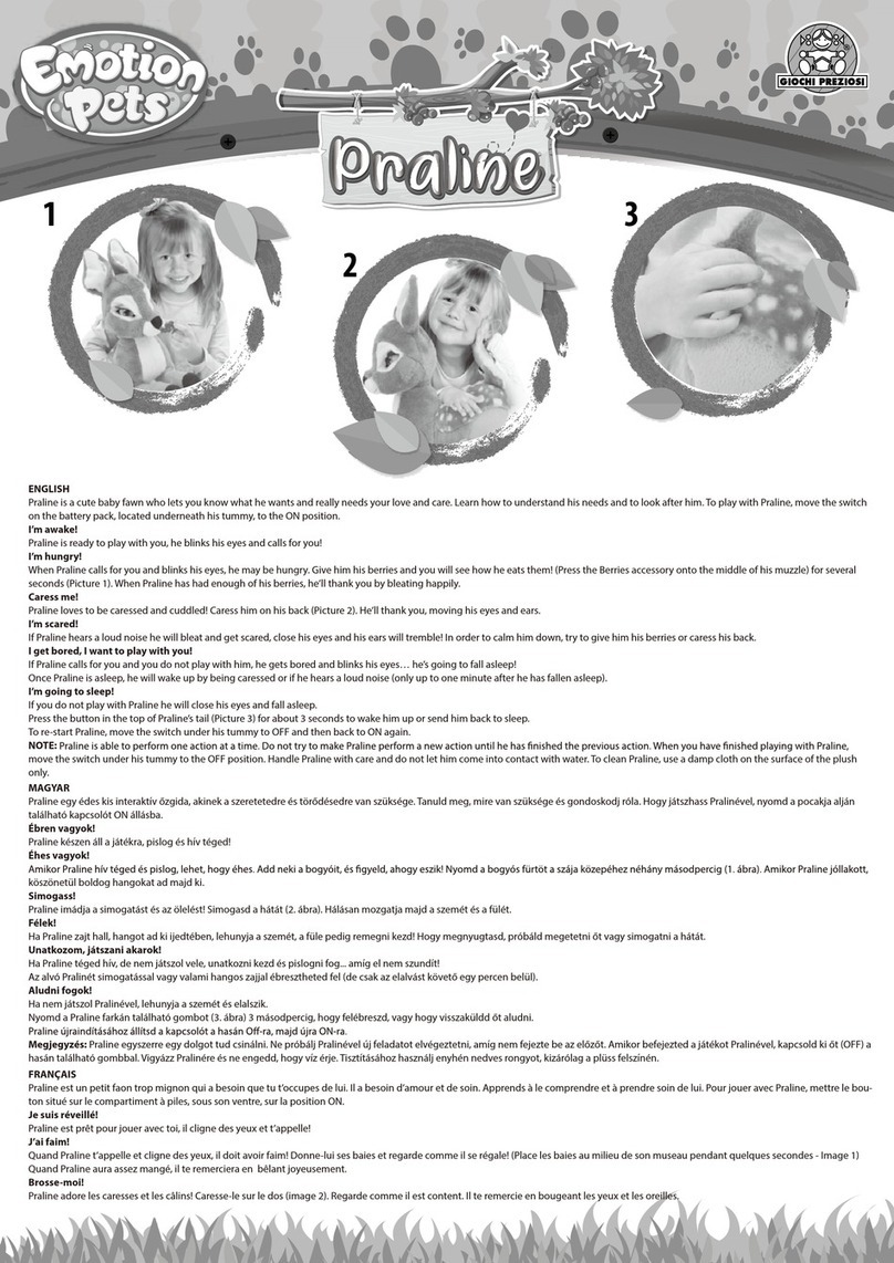 Giochi Preziosi Emotion Pets Praline quick guide