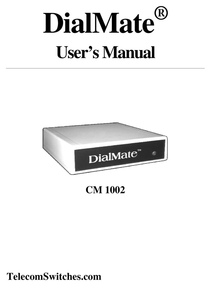 DialMate CM 1002 user manual