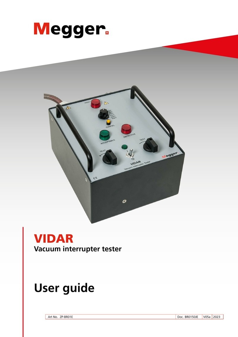Megger Vidar user guide