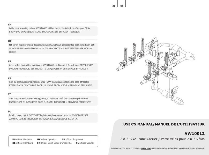 Costway AW10012 user manual