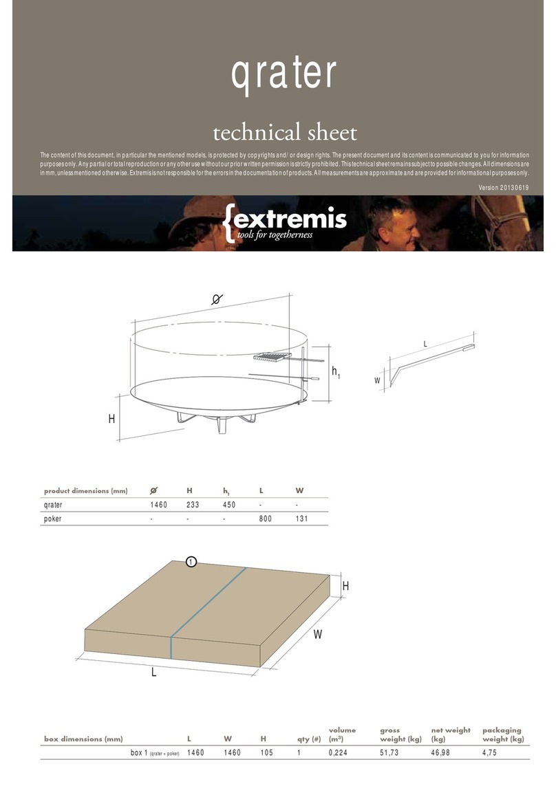 Extremis Qrater Technical sheet