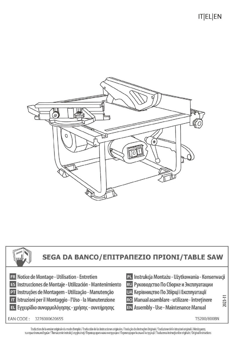 ADEO Services TS200/800BN Assembly, Use, Maintenance Manual
