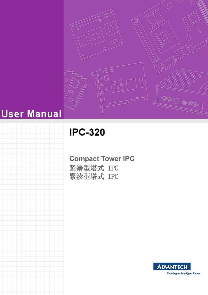 Advantech IPC-320 User manual