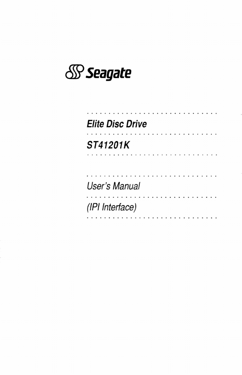 Seagate ST41201K user manual