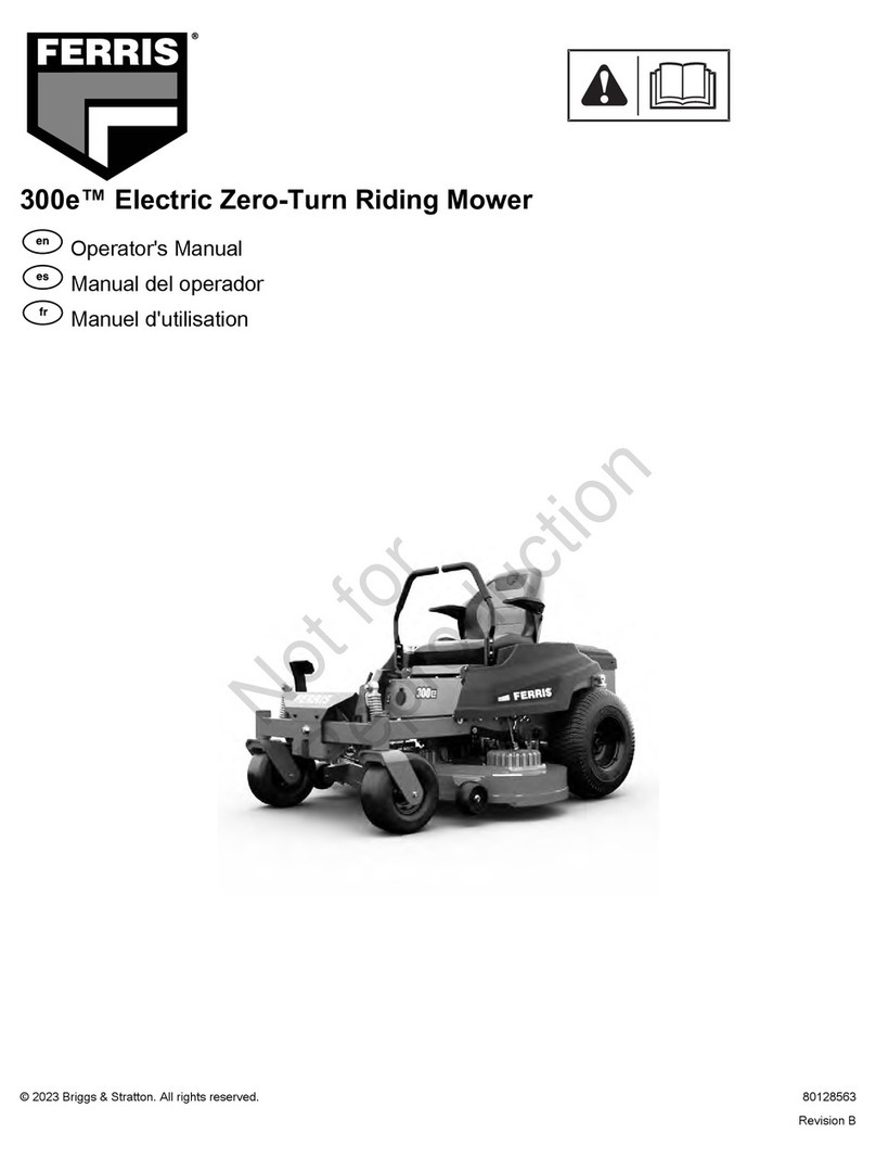 Ferris 300e User manual