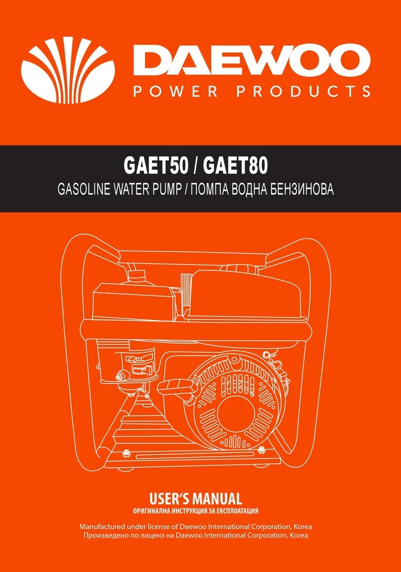 Daewoo GAET50 user manual Daewoo GAET50 user manual