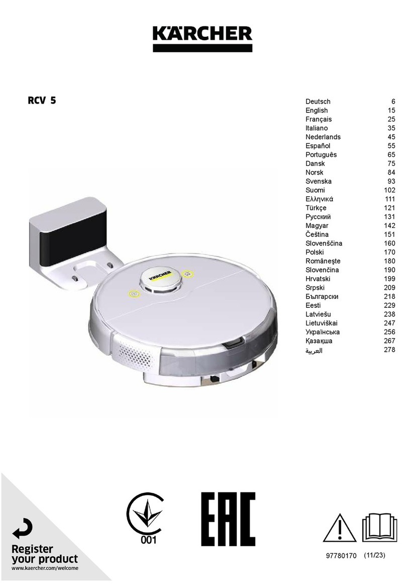 Kärcher RCV 5 User manual