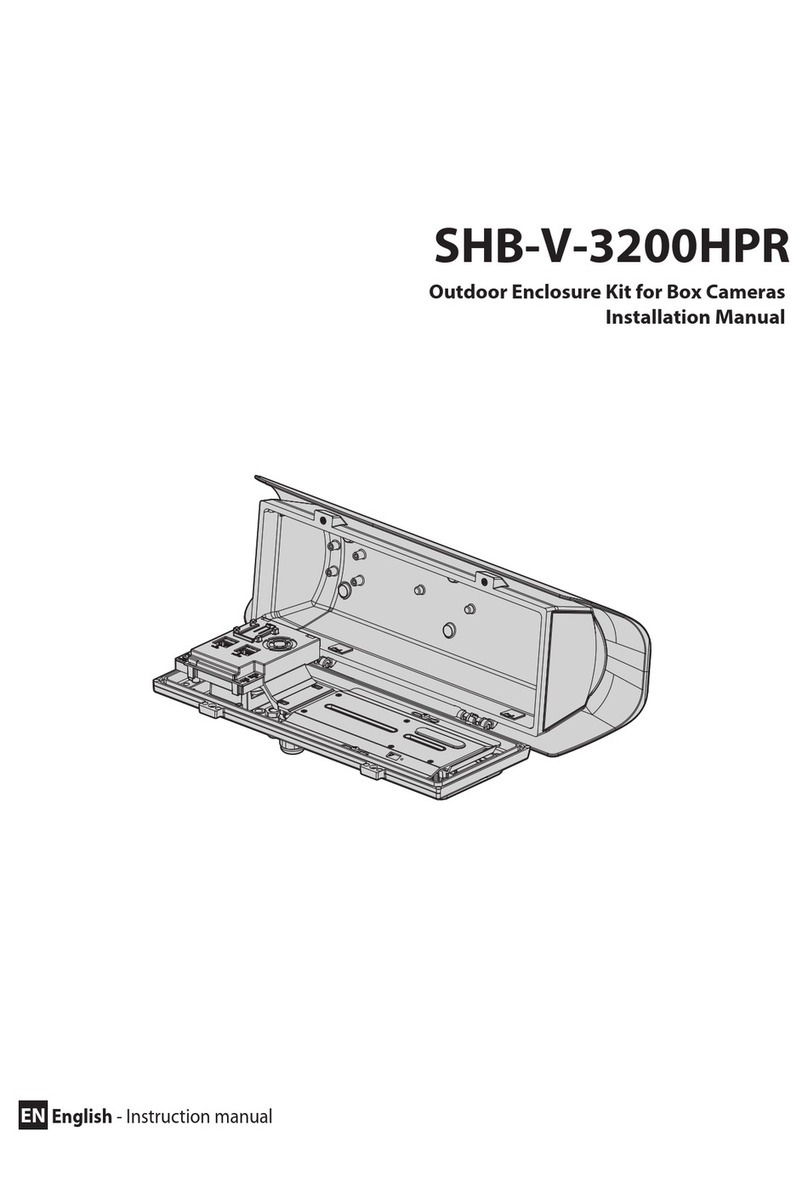 Hanwha Vision SHB-V-3200HPR installation manual
