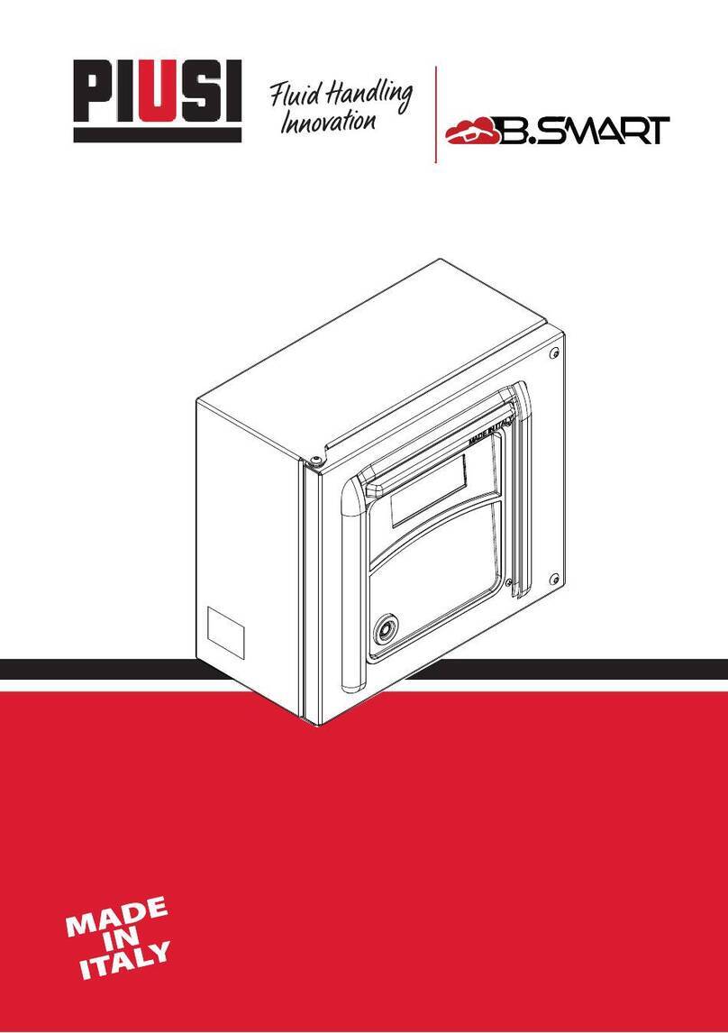 Piusi MC BOXdc B.SMART Installation, use & maintenance manual