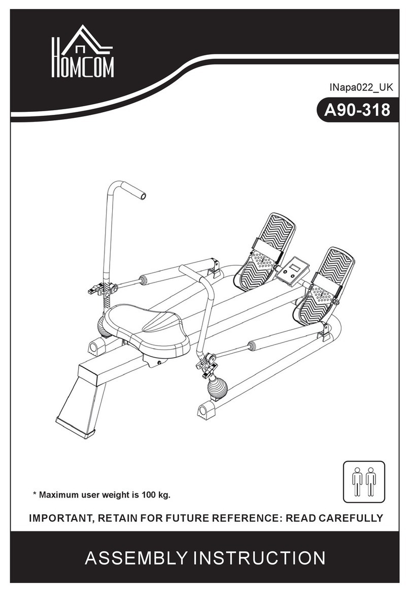 HOMCOM A90-318 Assembly instruction