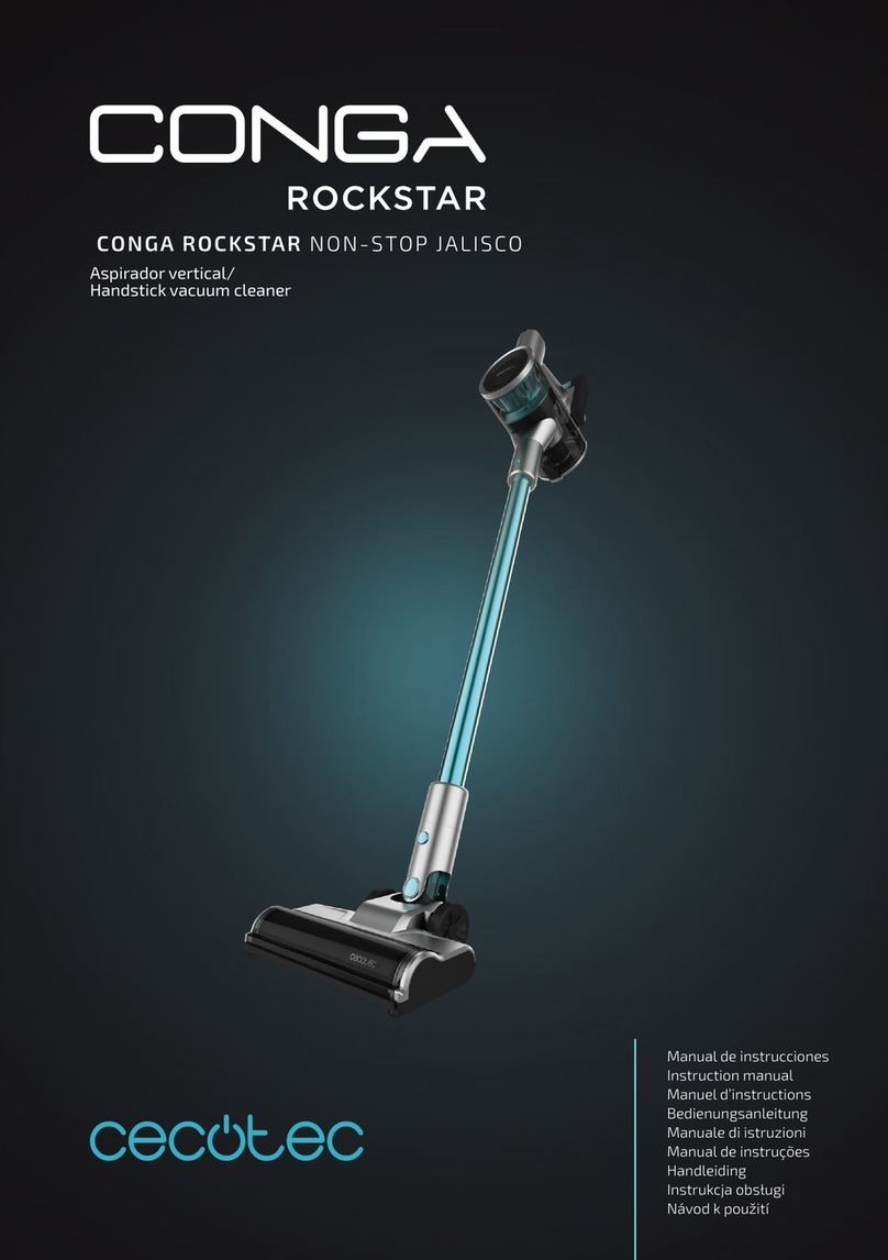 cecotec Conga Rockstar Non-Stop Jalisco User manual
