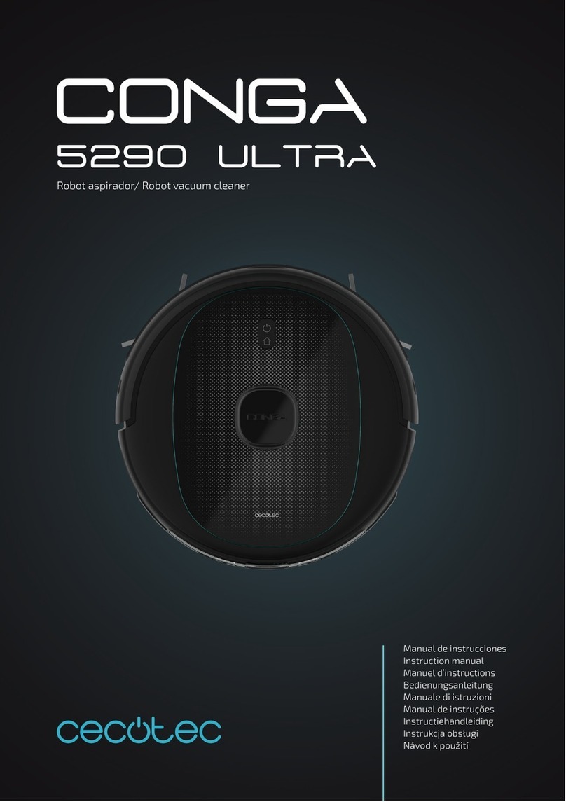 cecotec Conga 5290 Ultra User manual cecotec Conga 5290 Ultra User manual