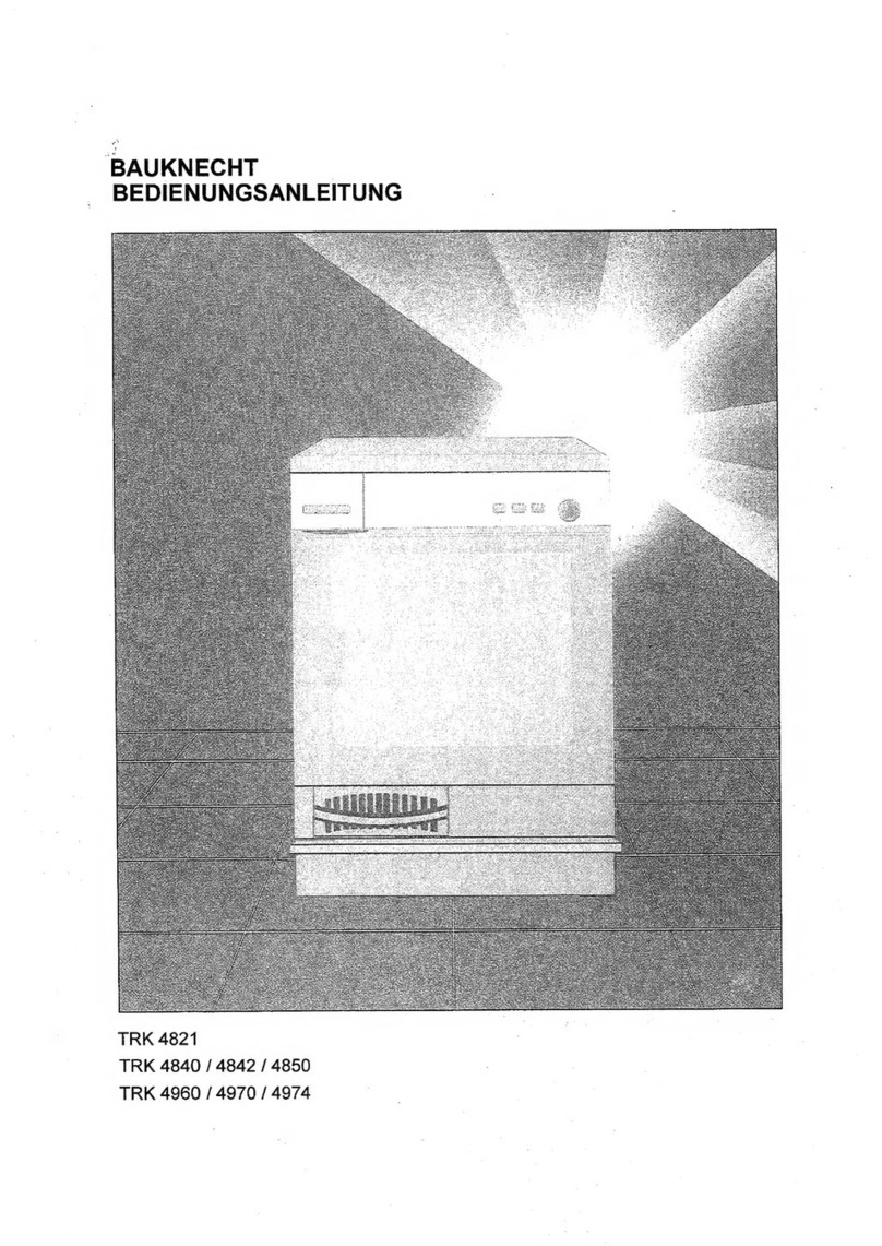 Bauknecht TRK 4821 manual