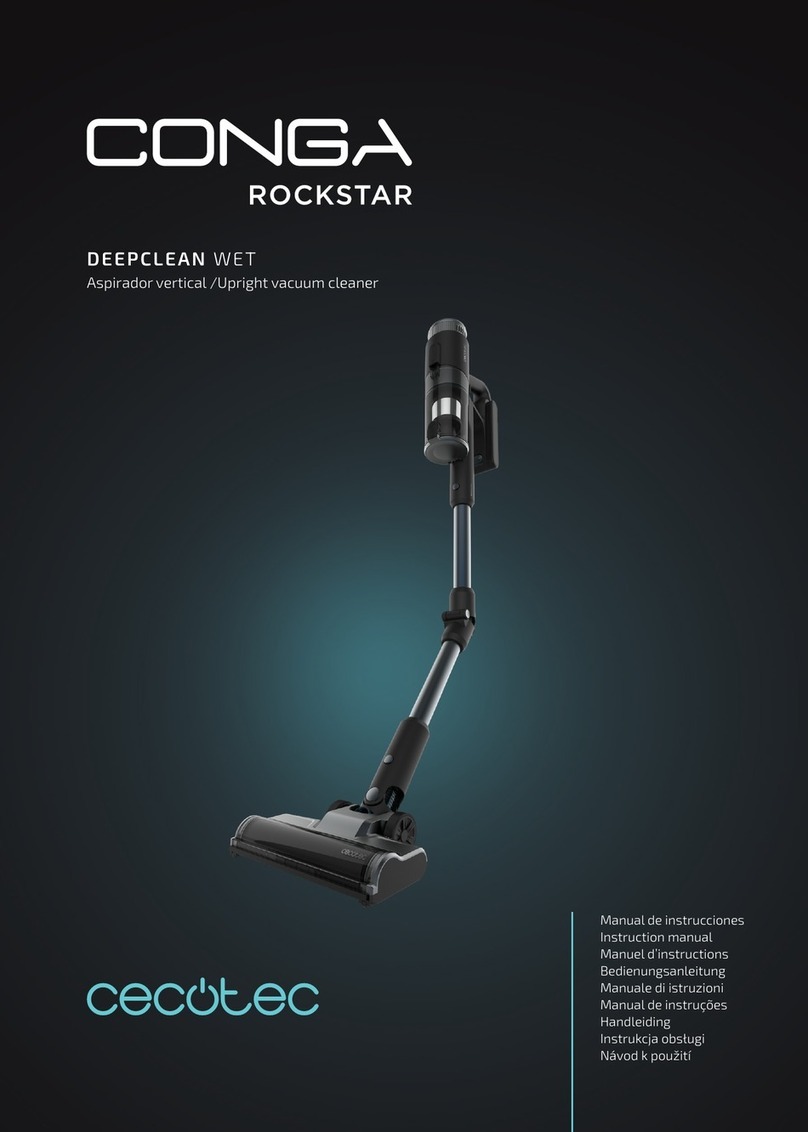 cecotec Conga Rockstar DeepClean Wet User manual cecotec Conga Rockstar DeepClean Wet User manual