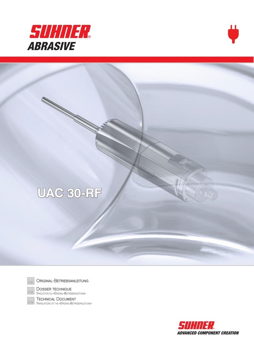 SUHNER ABRASIVE UAC 30-RF Technical document