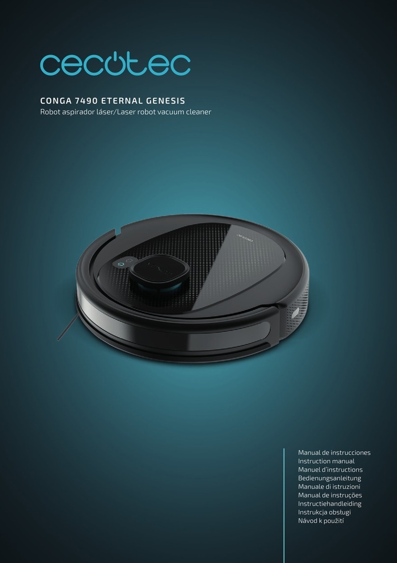 cecotec Conga 7490 Eternal Genesis User manual