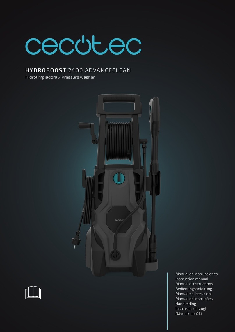 cecotec Hydroboost 2400 AdvanceClean User manual