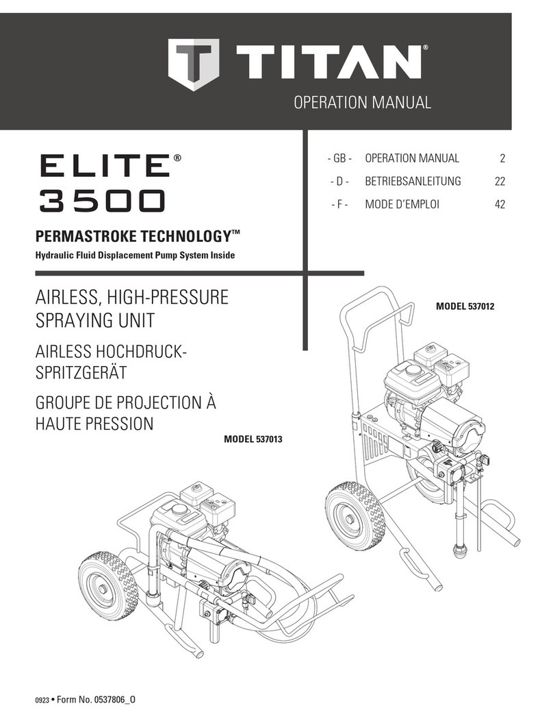 Titan 537013 Operation manual
