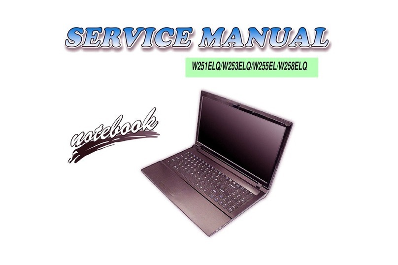 Clevo W251ELQ Service manual