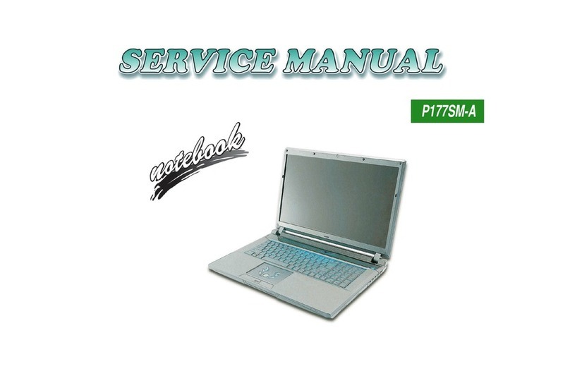 Clevo P177SM-A Service manual
