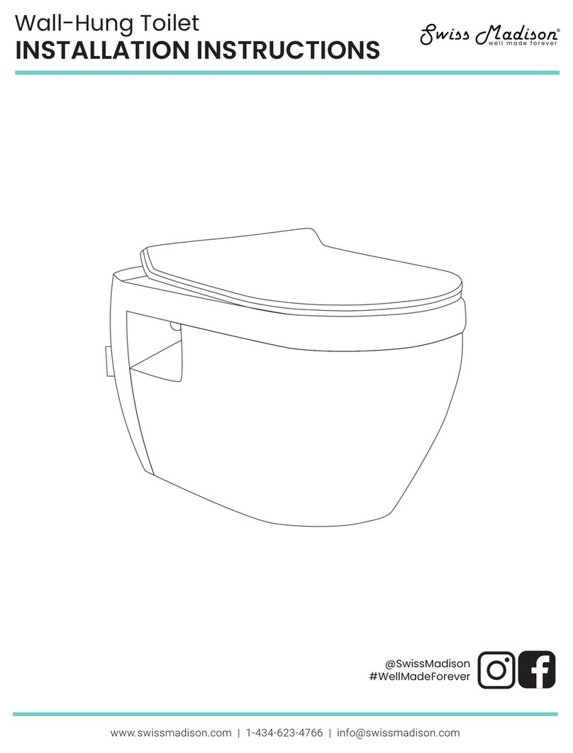 Swiss Madison SM-WT470 installation instructions