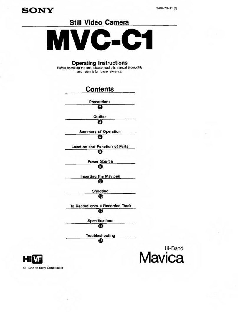 Sony Mavica MVC-C1 User manual