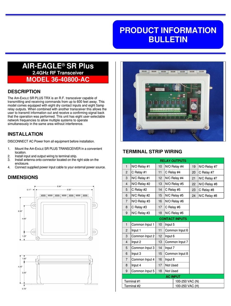 BWI Eagle AIR-EAGLE SR PLUS Manual BWI Eagle AIR-EAGLE SR PLUS Manual