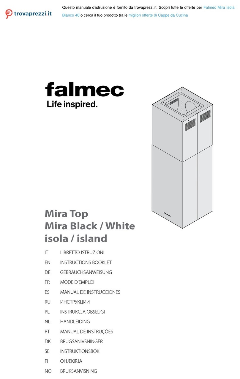FALMEC Mira isola Instruction booklet