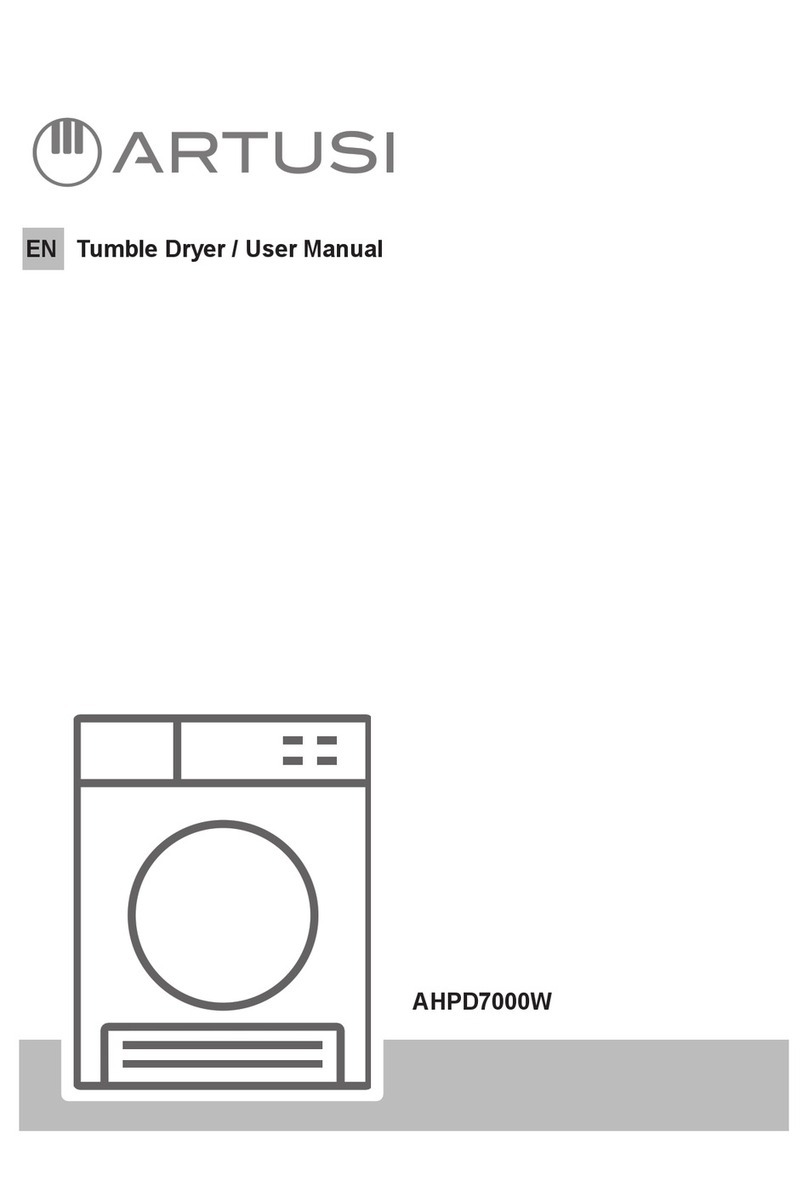 Artusi AHPD7000W user manual