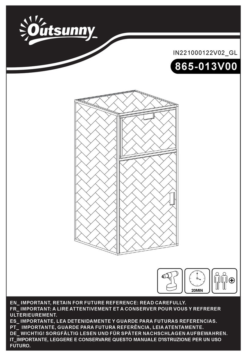 Outsunny 865-013V00 manual