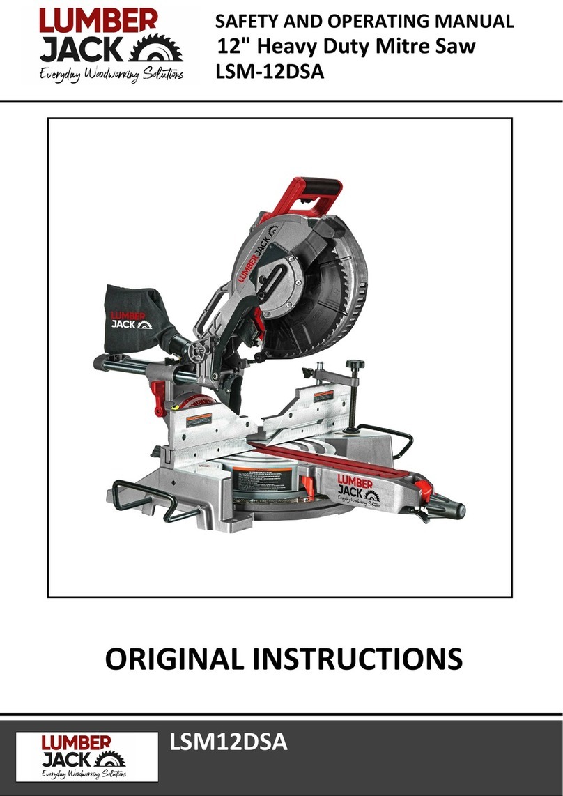 Lumberjack LSM-12DSA Installation manual