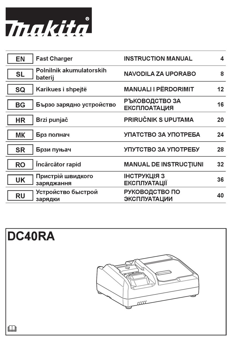 Makita DC40RA instruction manual