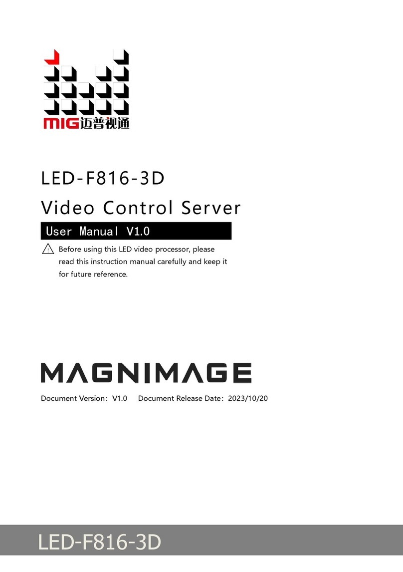 Magnimage LED-F816-3D user manual