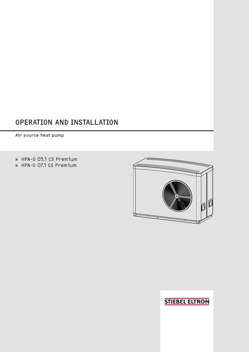 STIEBEL ELTRON HPA-O 05.1 CS Premium Specification sheet