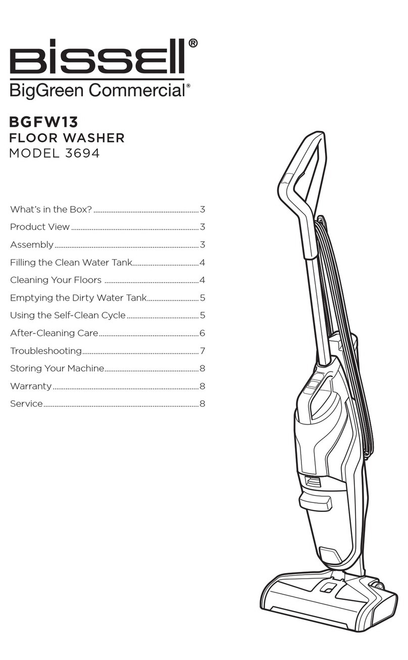 Bissell BGFW13 manual