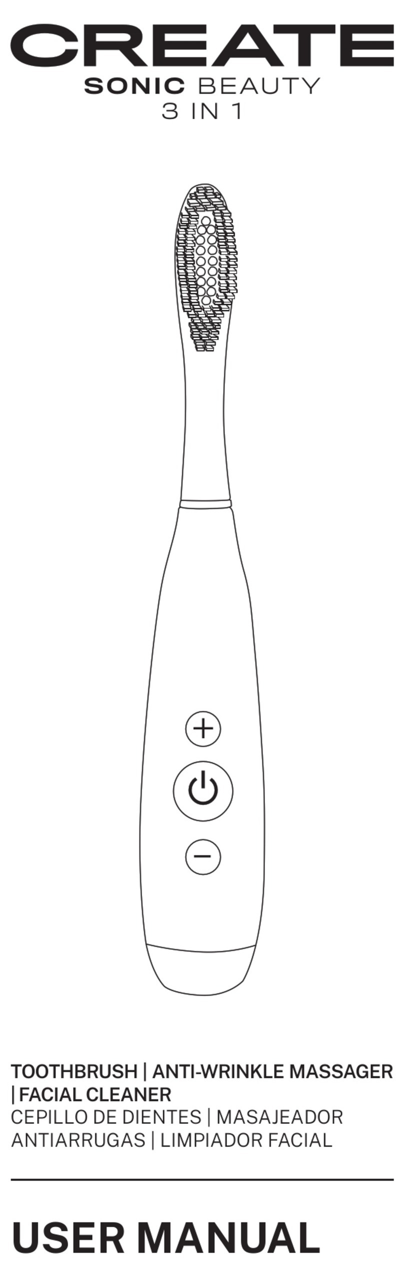 Create SONIC BEAUTY 3 IN 1 user manual