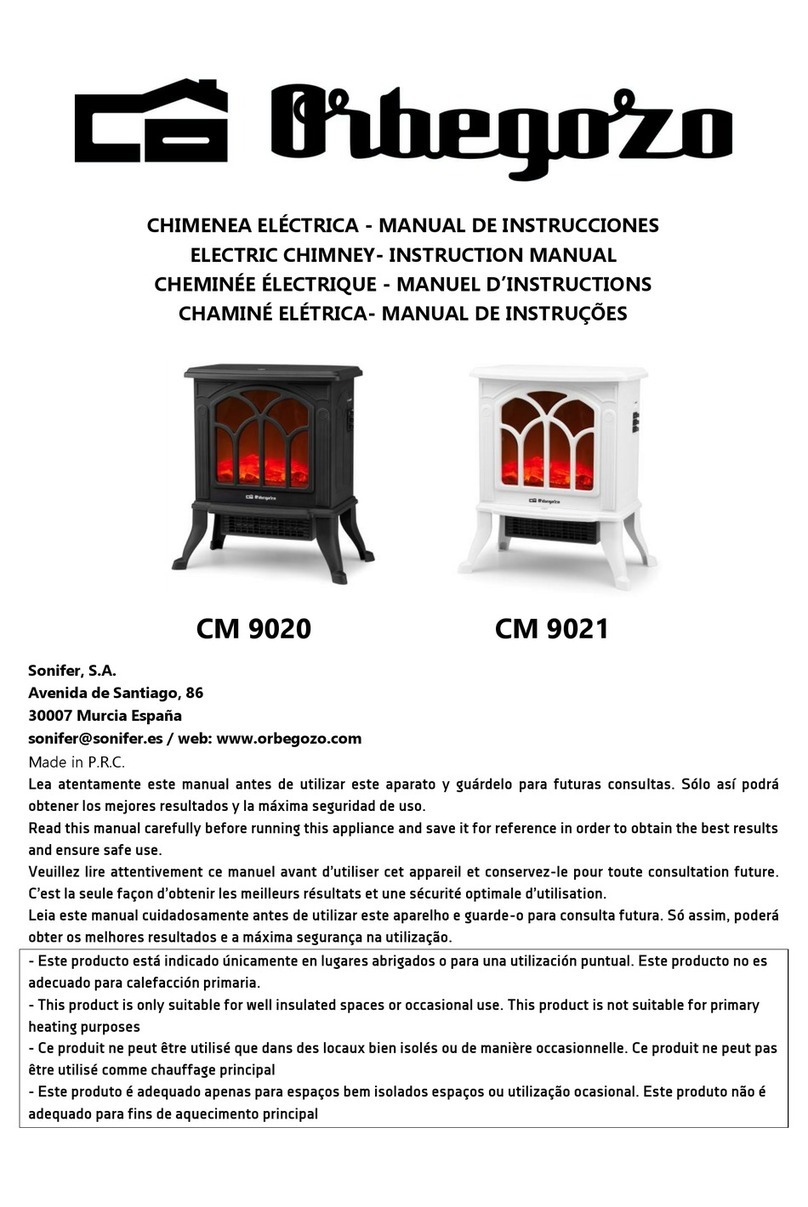 Orbegozo CM 9020 instruction manual
