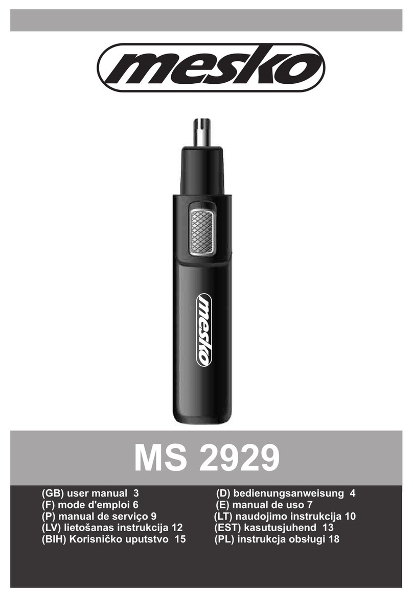 Mesko MS 2929 user manual